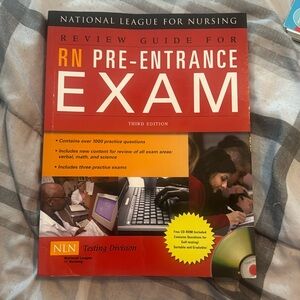 NLN RN PRE-Entrance exam book.
